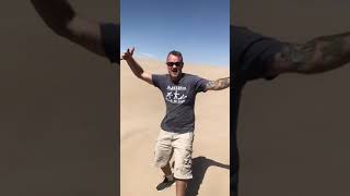 Windy Egypt at Sand mountain