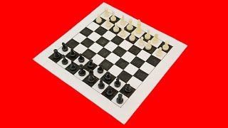 How To Make Chess Board With Cardboard At Home