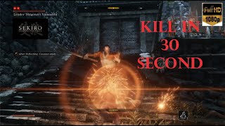 KILL 30 SEC TIPS FIRST BOSS\MINI BOSS  Leader Shigenori Yamauchi (組頭・山内重則 ASHINA CASTLE ESCAPE