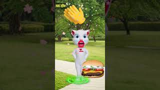 Billu eats burger and eats chicken comedy video #ytshortsfunny #shortvideo #jcb