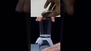 Glass Balance Glass Experiment - Glass Balance#Shorts