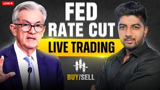 18 Sep | FED Rate Cut Special Live Market Analysis | Trap Trading Live