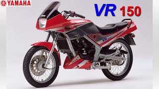 Lịch sử dòng xe YAMAHA VR150 — Moto 150 "Đầu sư tử,đuôi vịt" có tản nhiệt đầu tiên