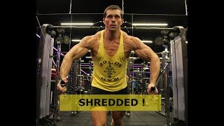 The HELL SHREDDED! Chest training, natural bodybuilding