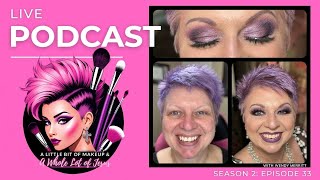 S2 Ep33: Psalms 46:5 Purple Reign! Full Face Makeup Tutorial + Bible Verse: Eyes & Lips