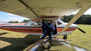 3 Way Skydive Central North Carolina Sept 21, 2024