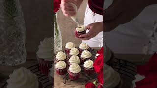 Red Velvet Cupcakes #valentinesday #redvelevet #valentine