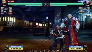 KOF XV Goenitz Boss Challenge