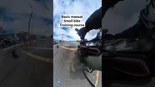 MANUAL SMALL BIKE TRAINING COURSE AT HONDA SAFETY DRIVING CENTER #insta360 #hondacb150r