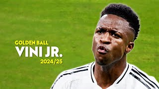 Vinícius Júnior 2024/25 - Crazy Skills & Goals - Golden Ball