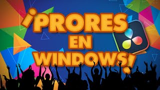 CÓMO exportar en PRORES con DaVinci Resolve EN WINDOWS [TUTORIAL completo]