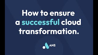 How to ensure a successful Cloud Transformation in the LRG Sector- Webinar