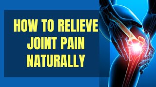 JOINT PAIN SHOULD NOT STOP YOUR LIFE