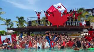 Canada Day at Dreams Playa Mujeres!