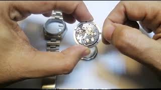 Rolex watch ki watch and full service and key Catcher change