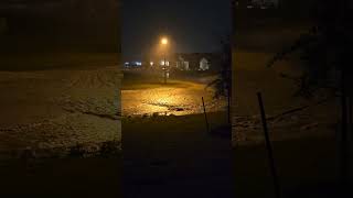 Flash Flood in TX. #tornadowarning #tornado #hail