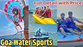 Goa Water Activity Package || Scuba Diving, Parasailing,Jet Ski and More || Goa Water Sports Price