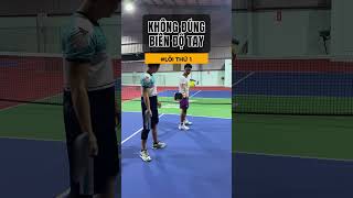 Training Sửa Lỗi Forehand #pickleball