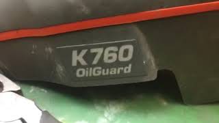 Husqvarna K760 with Oil Guard