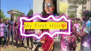 My First Holi Celebration With Family | Holi Celebration 2024 | Full Vlog