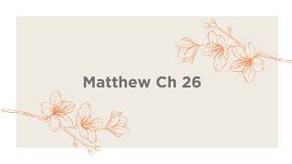 Matti-ki-Injeel ch 26 متّی کی انجیل Matthew - UrduBible HindiBible AudioBible