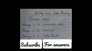 27 may ielts exam review listening and reading answers #shorts #youtubeshorts #ielts #viral