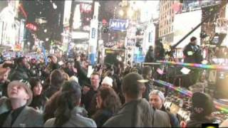 20 sec count down to 2011 with FR TV at Times Square New York