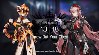 [Arknights][E1 Only][Main Story] 13-18 Adverse - E1 vs Ulšulah