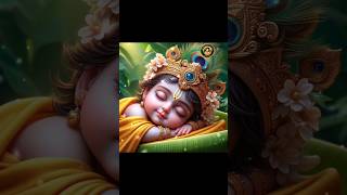 Its time to sleep😴😇திவ்யகுழந்தை🥰 Cute little krishna😍#goodnight #littlekrishna #cute #sweetdreams