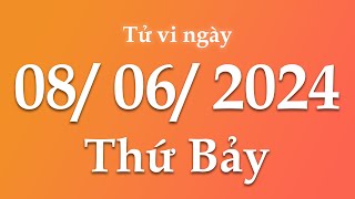 Tử Vi Ngày 08/06/2024 Của 12 Con Giáp | Triệu phú tử vi