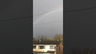 Double rainbow darwen 9th November 2022