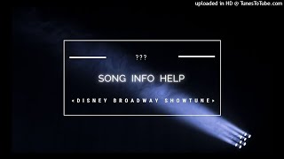 Disney? Broadway? Showtune? Help 🙇🙇🙇