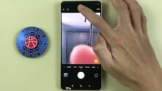 How to show palm to take photo in camera on Xiaomi Redmi Note 13 Android 14