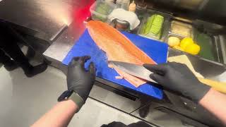 Salmon Breaking Down | POV