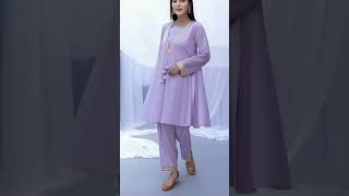 #shorts  light purple color suit design for girls 2023#fashionwithmehnaz #latest #eidspecial