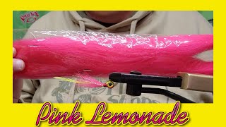 Pink Lemonade Crappie jig synthetic hair AMAZON !!