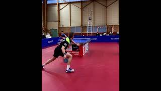 Top / Top contre Jon Persson (43 mondial)😱🏓 #short