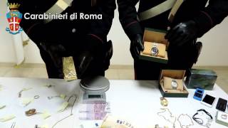 GROTTAFERRATA, arrestati ricettatori e un venditore di compro oro