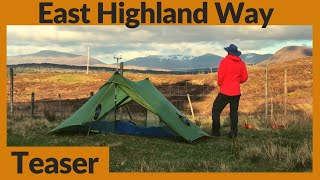 East Highland Way (Parting Glass) in 4 mins - Thru Hiking Trail West Scotland