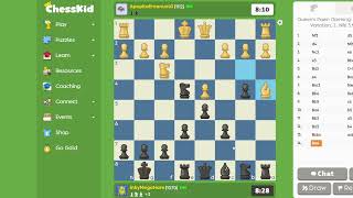 Playing a 10 Minute Rapid Game! (ChessKid) #chess #2024 #bot