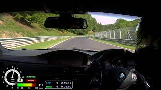 Nuno chases a near-identical E92 M3 DN19 Nurburgring