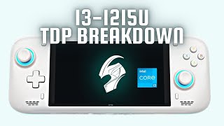 i3-1215u TDP Performance/Efficiency Breakdown (AYN Loki Mini Pro/ Aya Air Plus)