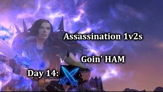 Day 14: Assassination 1v2s - [Warlords] [Rogue] [PvP] [Stream Highlight]