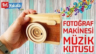 Fotoğraf Makinesi Müzik Kutusu (Büyük)