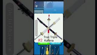 Top 5 best swords in blox fruits (my opinion) #shorts #bloxfruits #ytshorts #edits #roblox