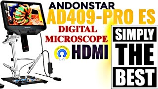 ANDONSTAR AD409-PRO ES Digital Microscope Review!