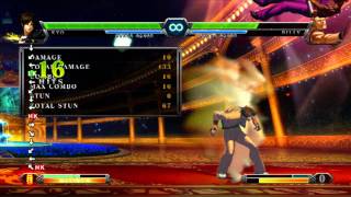 KOF XIII Kyo Fullscreen Combo BALA