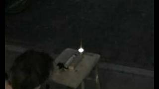 Homemade flame thrower