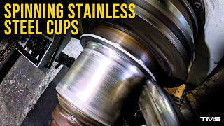 CNC Metal Spinning: Stainless Steel Cup