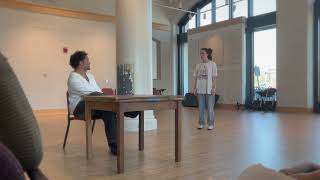 Prior and Harper Scene - ANGELS IN AMERICA -  Mairéad O'Neill and Lucas Brown | Boston University